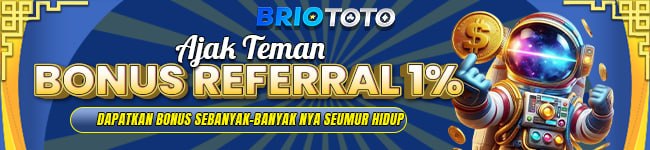 BONUS REFERRAL 1 %